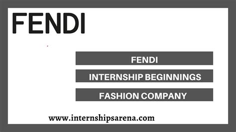 fendi summer internship|Fendi internships.